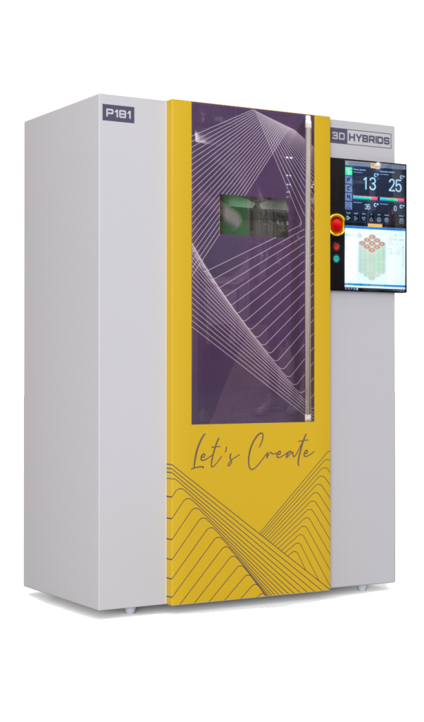 Custom SLS 3D printer designed by TEDECO