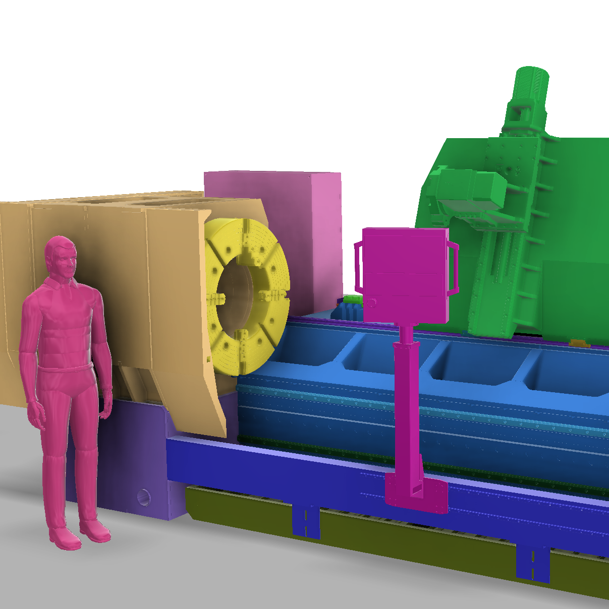 Heavy-duty CNC lathe Oil Country Class