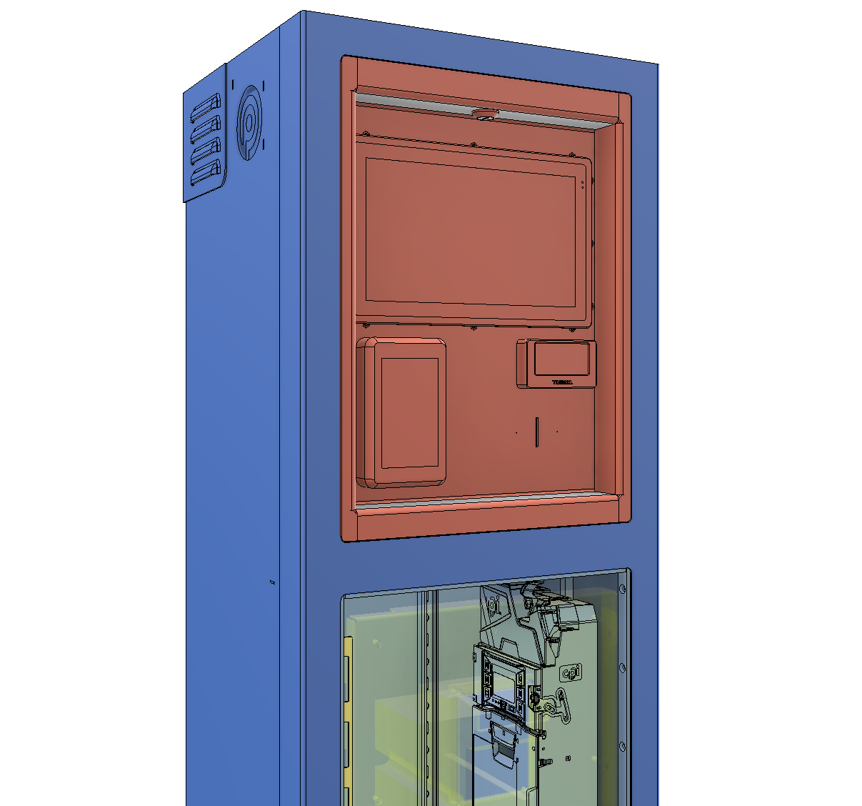 Self-service payment kiosk
